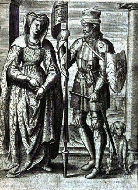 Lambert Ier de Louvain et Gerberge de Basse-Lotharingie